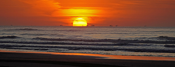 IMG_02343 Brazil Beach sunrise, Peruibe