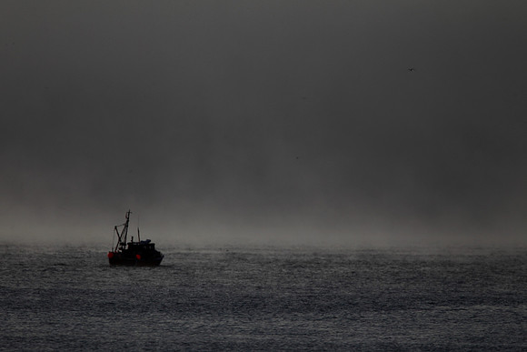 Fishing Boat leaving Nesseby