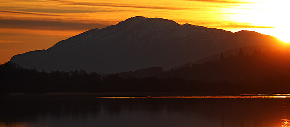Sunset, Loch Insh