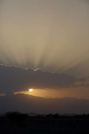 Al Hajar Sunset