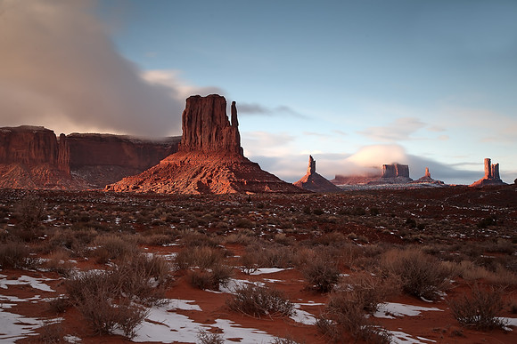 Monument Valley sunset